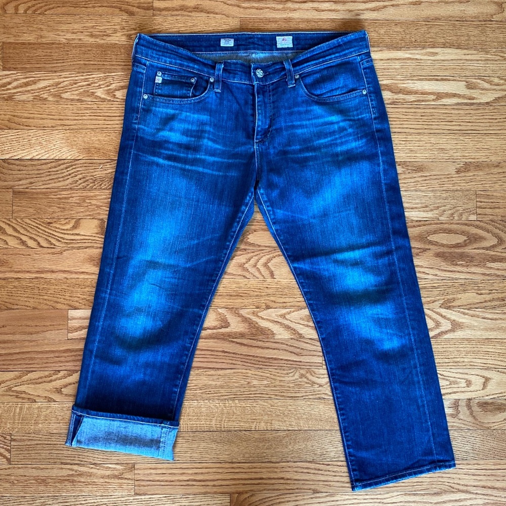 AG Adriano Goldschmied Tomboy Crop Jeans